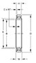 Aerospace - Airframe Control Ball Bearings - MKP-B Series Line Drawing.JPG